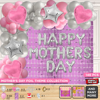 Happy Mothers Day Foil Letter Arch Theme Collection