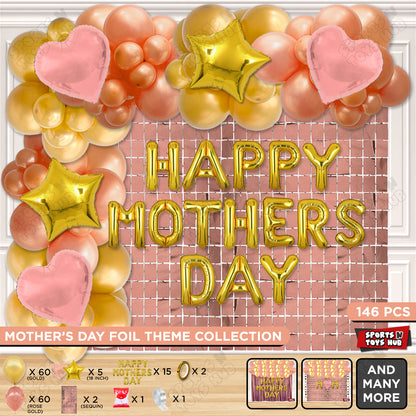 Happy Mothers Day Foil Letter Arch Theme Collection
