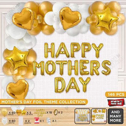 Happy Mothers Day Foil Letter Arch Theme Collection