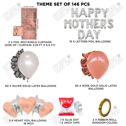Happy Mothers Day Foil Letter Arch Theme Collection