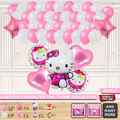 Hell0 Kitty Foil Balloon Theme Collection