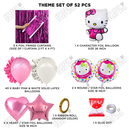 Hell0 Kitty Foil Balloon Theme Collection