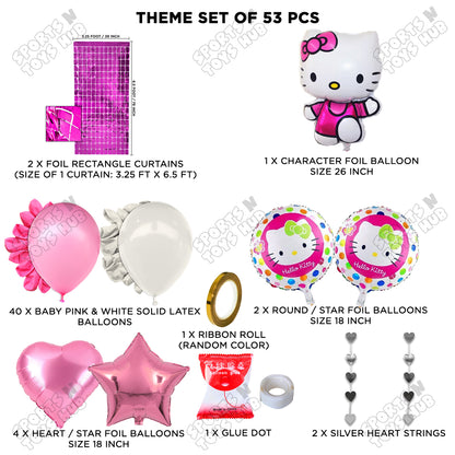 Hell0 Kitty Foil Balloon Theme Collection