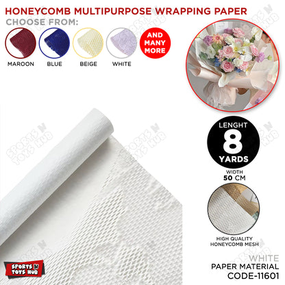 Honey Comb Multipurpose Wrapping Paper Roll