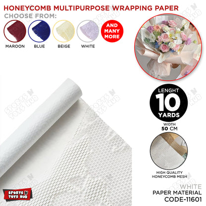 Honey Comb Multipurpose Wrapping Paper Roll