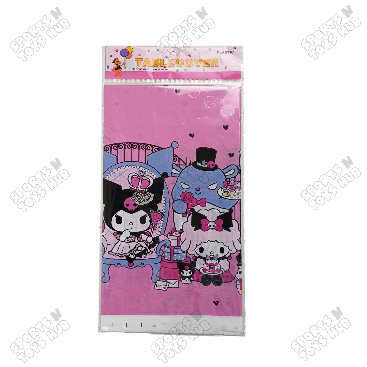 Sanrio Kuromi Character Cartoon Printed Table Cover