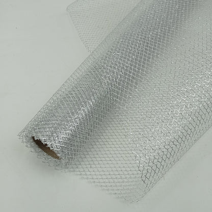 6 Yards - Premium Net Glitter Gift Wrapping Roll