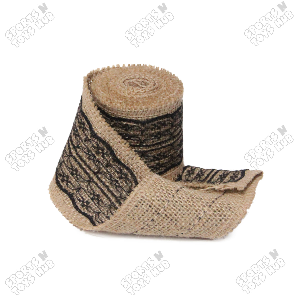 Rustic Jute Lace Ribbon Roll – 2.5 Inch Burlap Ribbon  for Gift Wrapping, Wedding Decor & Crafts