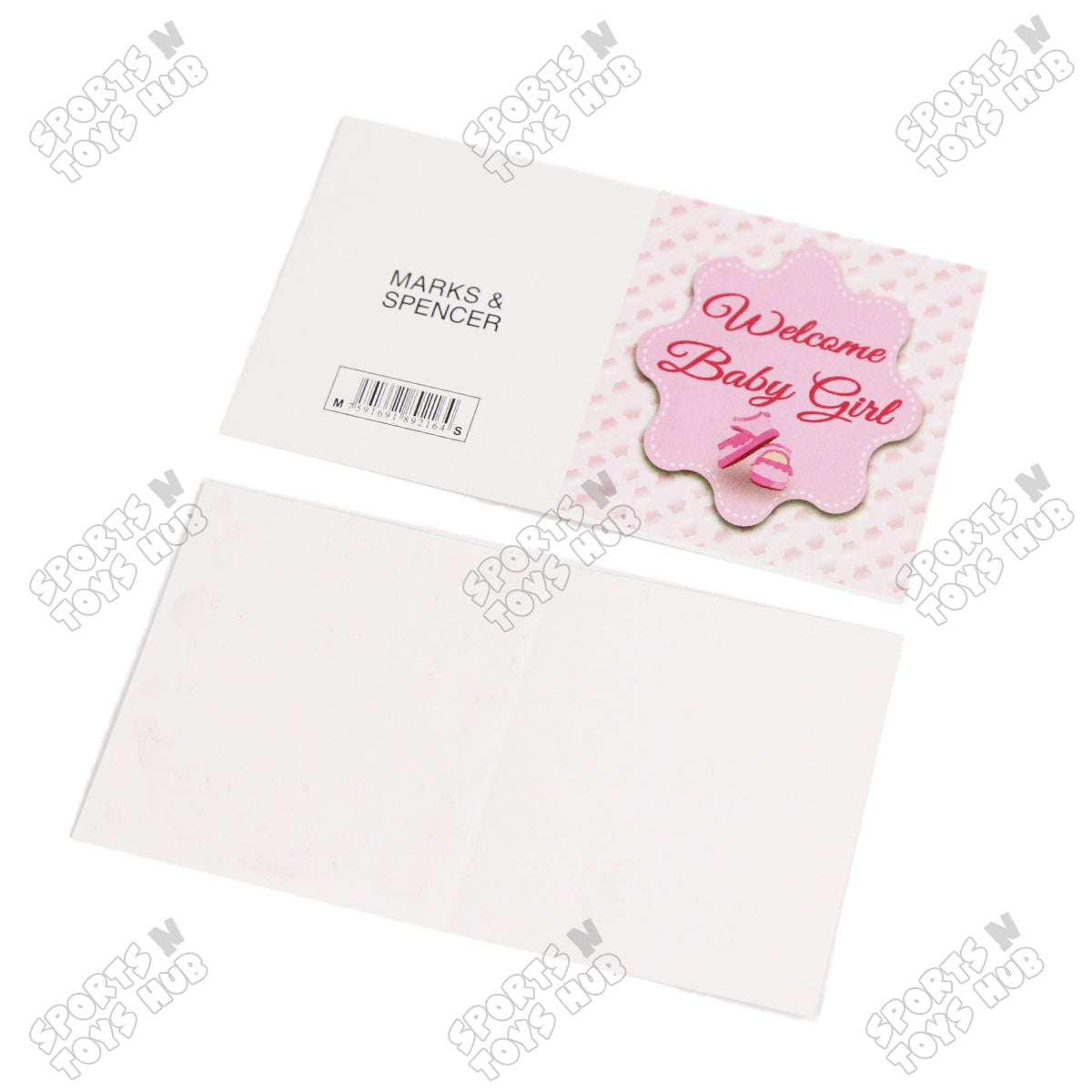 Its A Girl Assorted Gift Cards - 10 Pcs