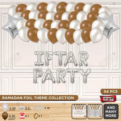 Iftar Party Foil Balloon Garland Theme Collection
