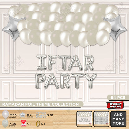 Iftar Party Foil Balloon Garland Theme Collection