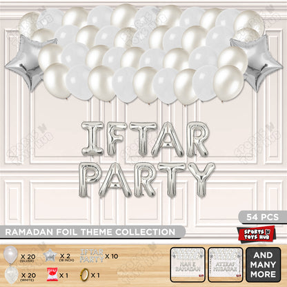 Iftar Party Foil Balloon Garland Theme Collection