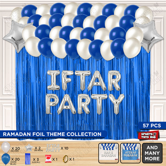 Iftar Party Foil Balloon Curtain Theme Collection