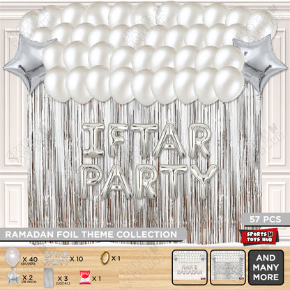Iftar Party Foil Balloon Curtain Theme Collection