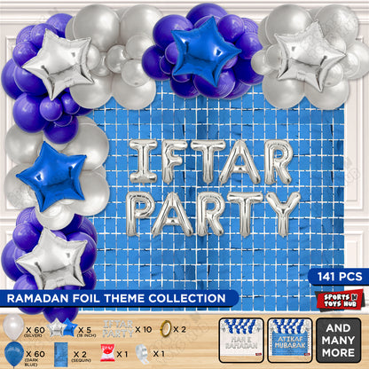 Iftar Party Foil Balloon Arch Theme Collection