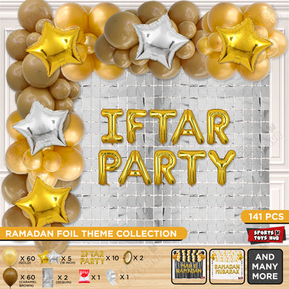Iftar Party Foil Balloon Arch Theme Collection