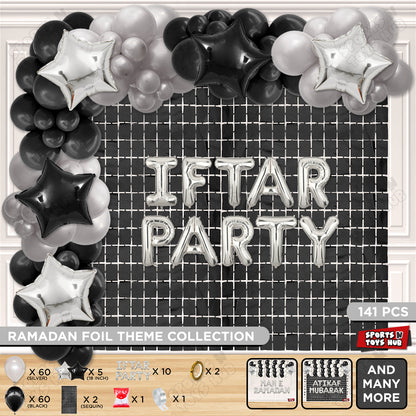 Iftar Party Foil Balloon Arch Theme Collection