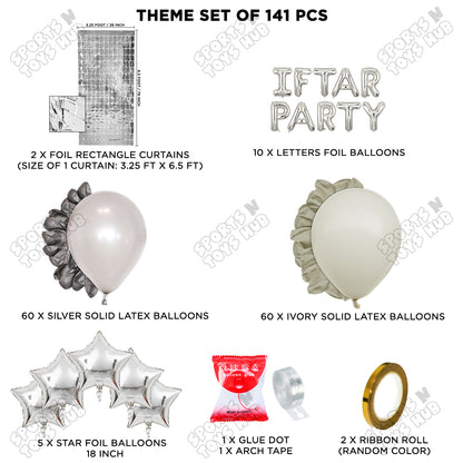 Iftar Party Foil Balloon Arch Theme Collection