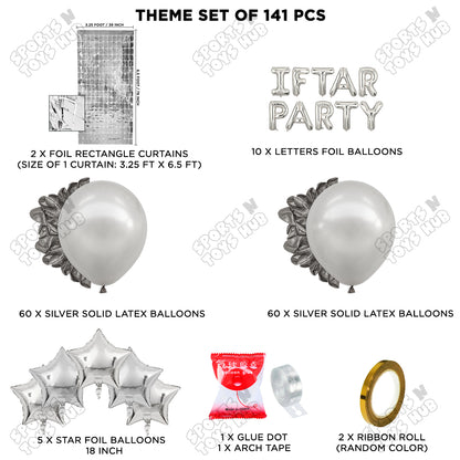 Iftar Party Foil Balloon Arch Theme Collection