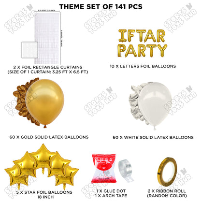 Iftar Party Foil Balloon Arch Theme Collection