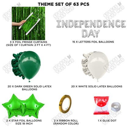Independence Day Foil Letters Theme Collection