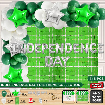 Independence Day Foil Letters Theme Collection