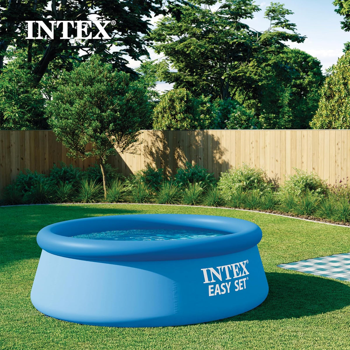 INTEX 8 Foot x 30 Inch Easy Set Swimming Pool - 28110