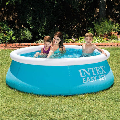 INTEX 6 Foot x 20 Inch Easy Set Swimming Pool - 28101
