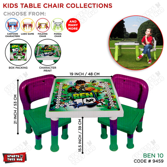 Ben 10 Kids Table and Chair Set