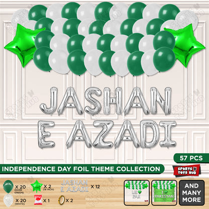 Jashan e Azadi Foil Letters Theme Collection