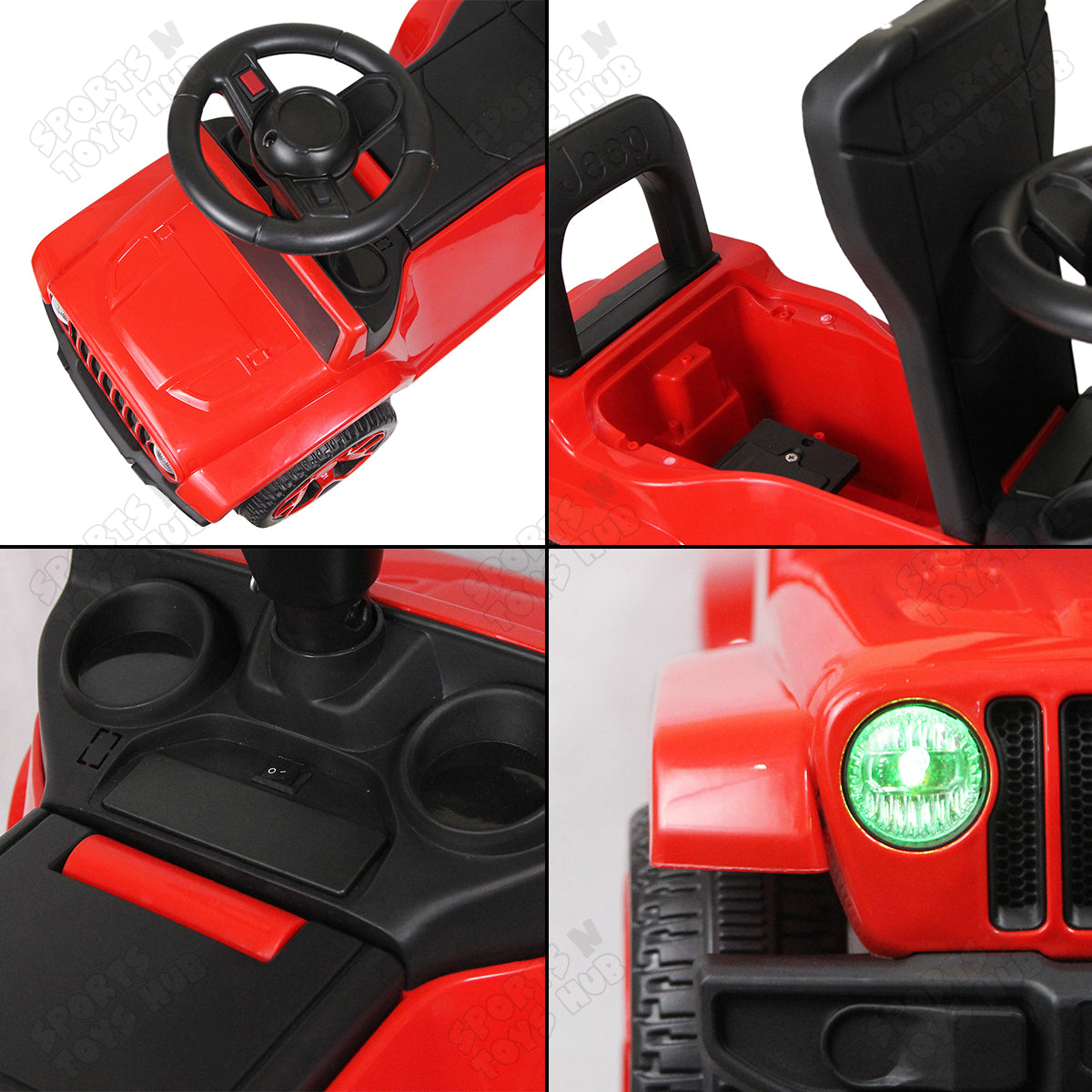 Twinkle Ride-On Car Baby Toddler Jeep Push Car Riding Toy