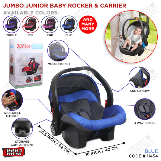 Jumbo Junior Baby Rocker Carry Cot For Kids