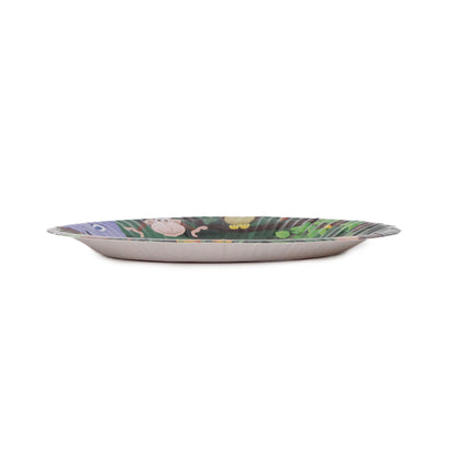 Printed Cartoon Character Jungle Safari Disposable Plates - Pack Of 10