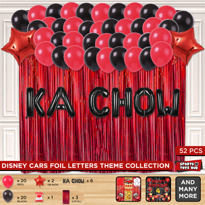 Mc-Queen Ka Chow Foil Letter Theme