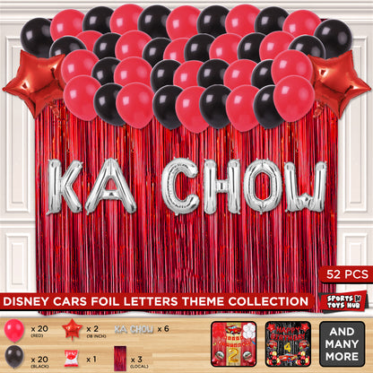 Mc-Queen Ka Chow Foil Letter Theme