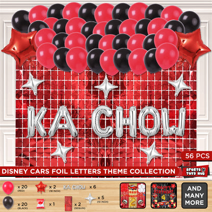 Mc-Queen Ka Chow Foil Letter Theme