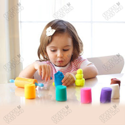 Play Dough Set With Shapes For Pre School and Teenager Kids