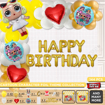 L.0.L Leading Baby Foil Letter Arch Theme Collection