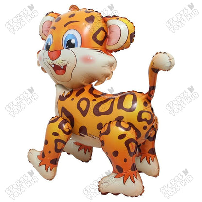 4D Tiger Foil Balloon 61x57 CM