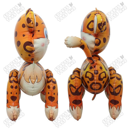 4D Tiger Foil Balloon 61x57 CM
