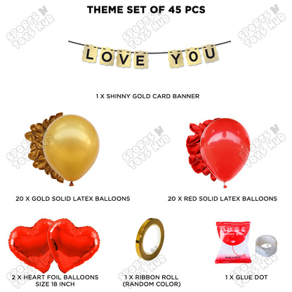 Love You Card Banner Theme Collection