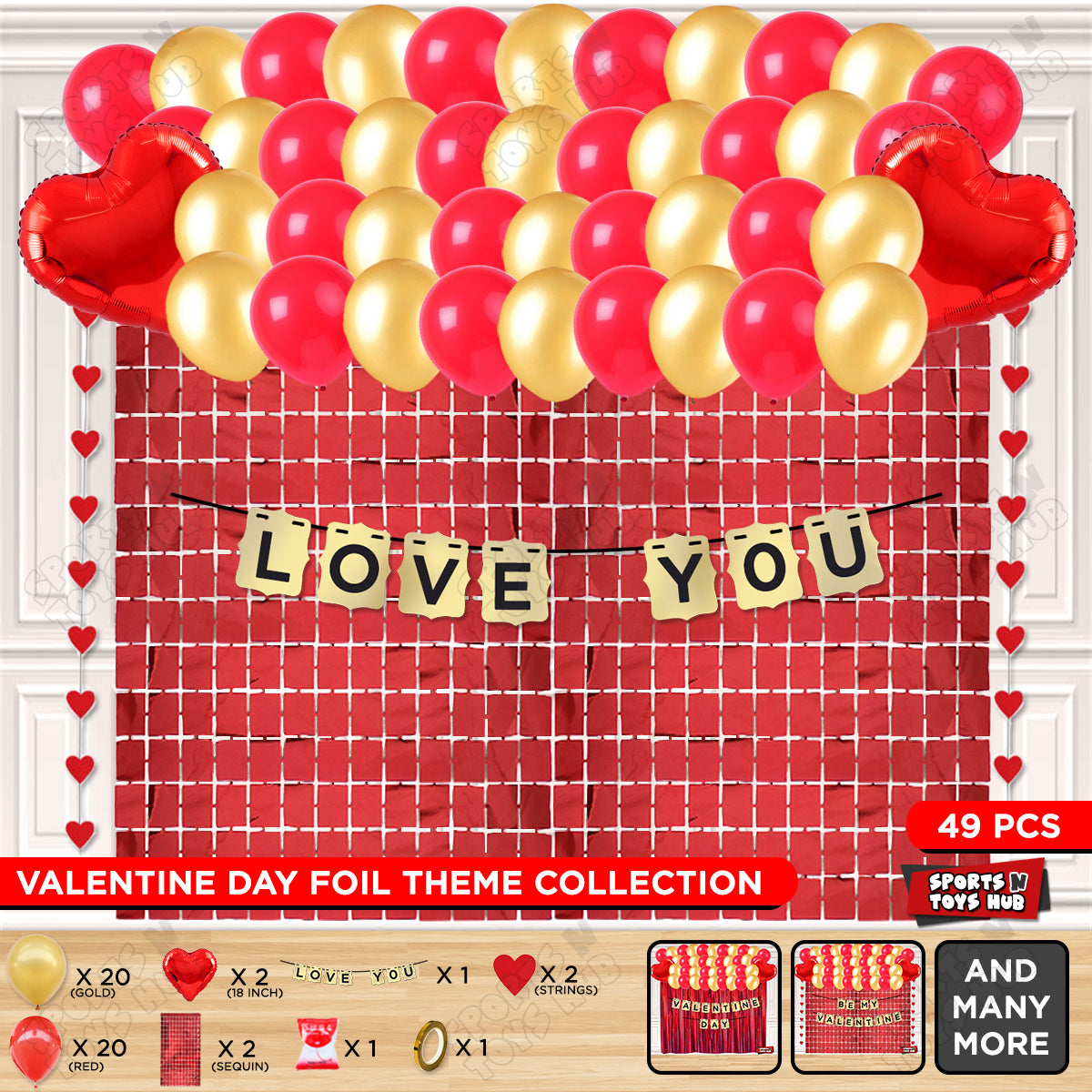 Love You Card Banner Theme Collection