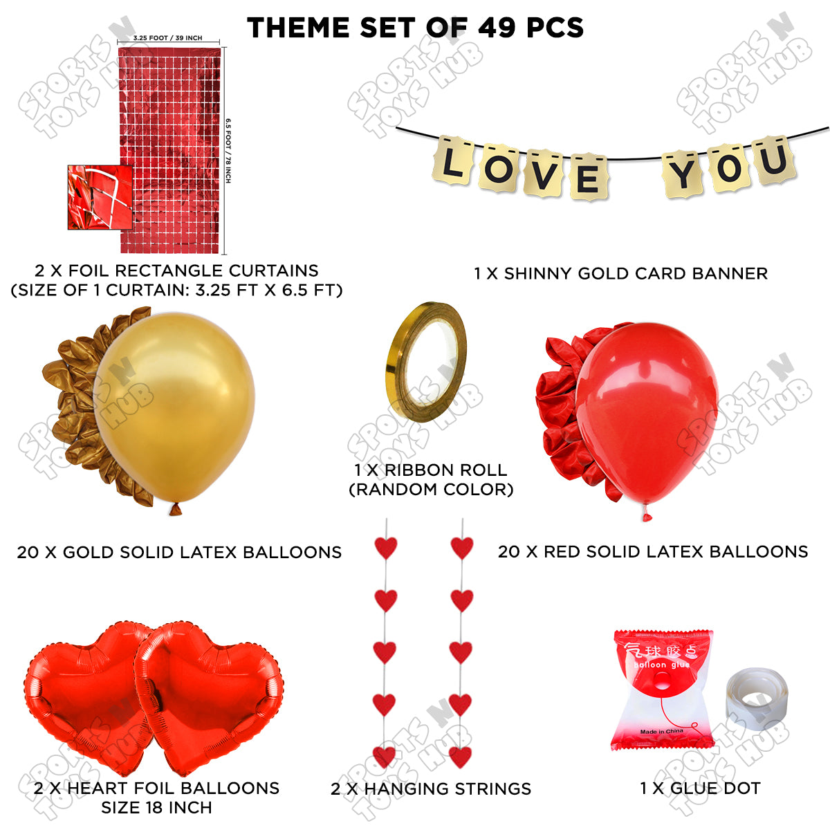 Love You Card Banner Theme Collection