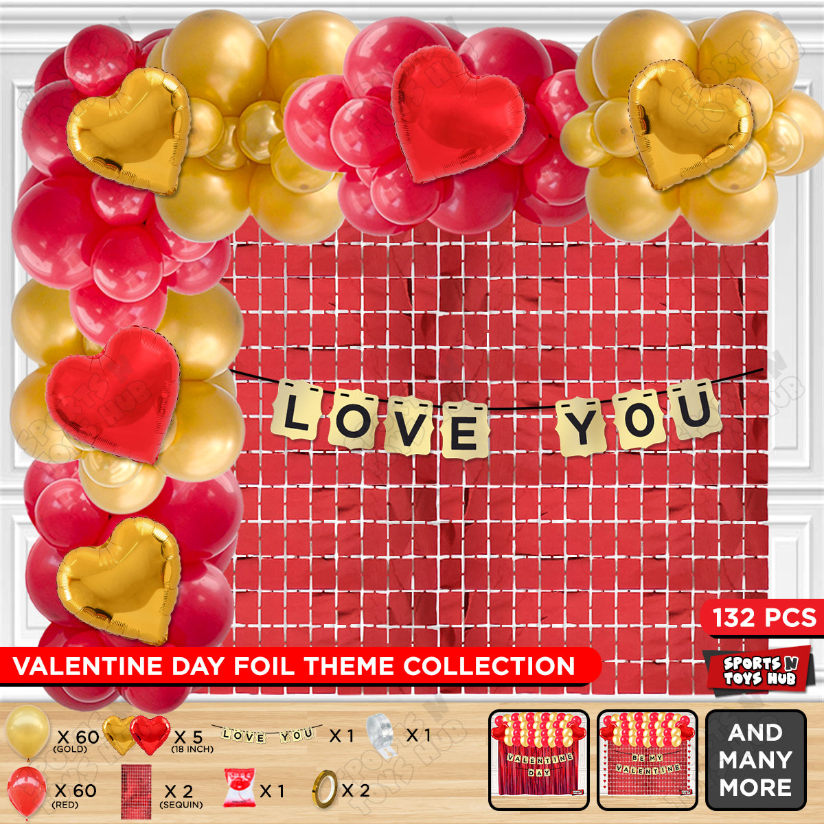 Love You Card Banner Theme Collection