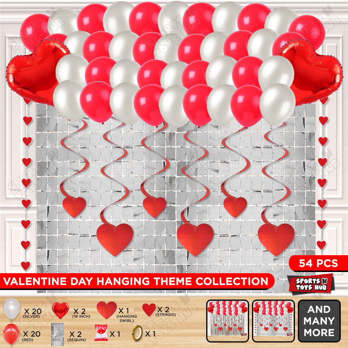 Heart Shape Swirl Theme Collection