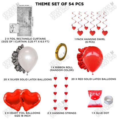 Heart Shape Swirl Theme Collection