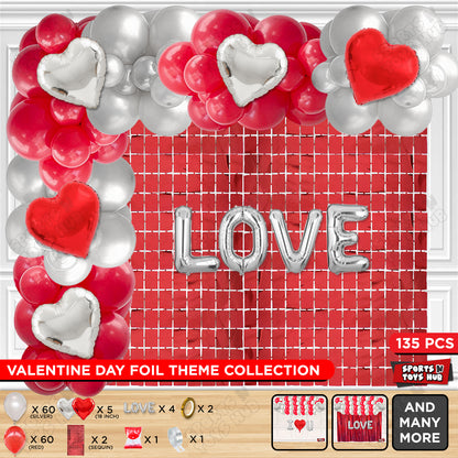 Love Foil Letter Arch Theme Collection