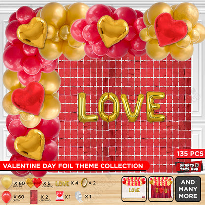 Love Foil Letter Arch Theme Collection