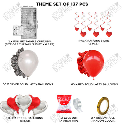 Heart Shape Swirl Theme Collection