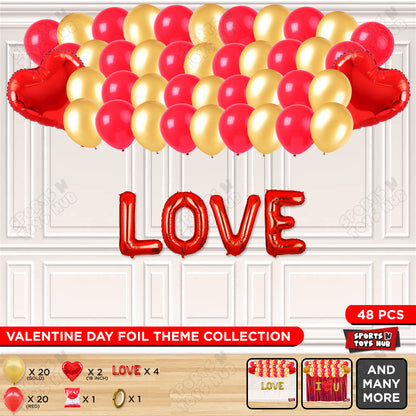 Love Foil Letter Garland Theme Collection